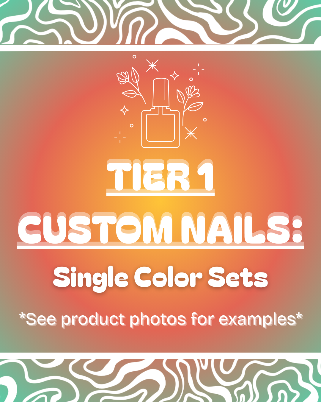(TIER 1) Custom Press-On Nails