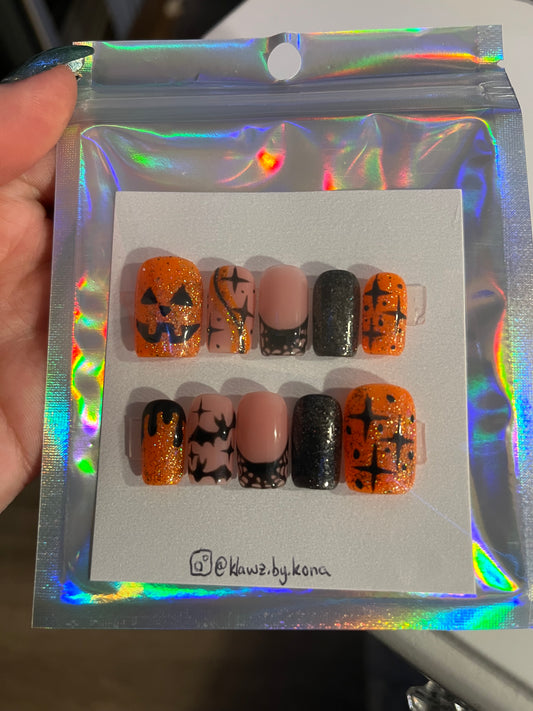 Summerween Nails