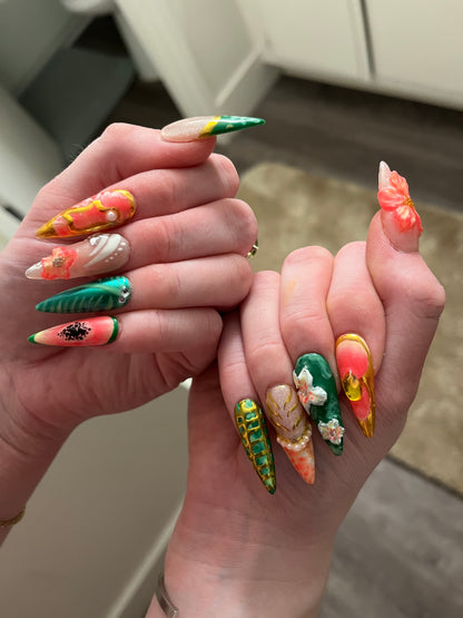 (TIER 4) Custom Press-On Nails