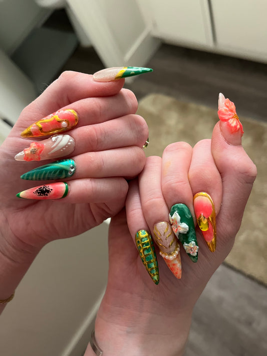 (TIER 4) Custom Press-On Nails