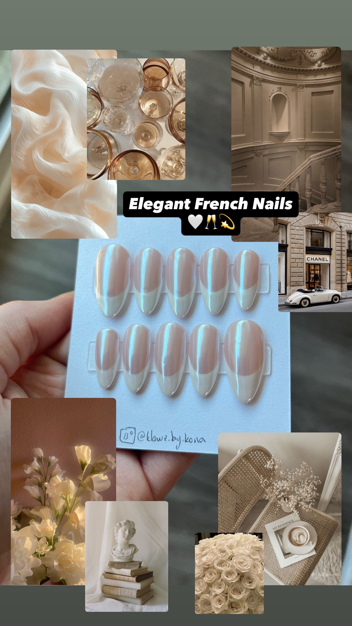 Elegant French Nails