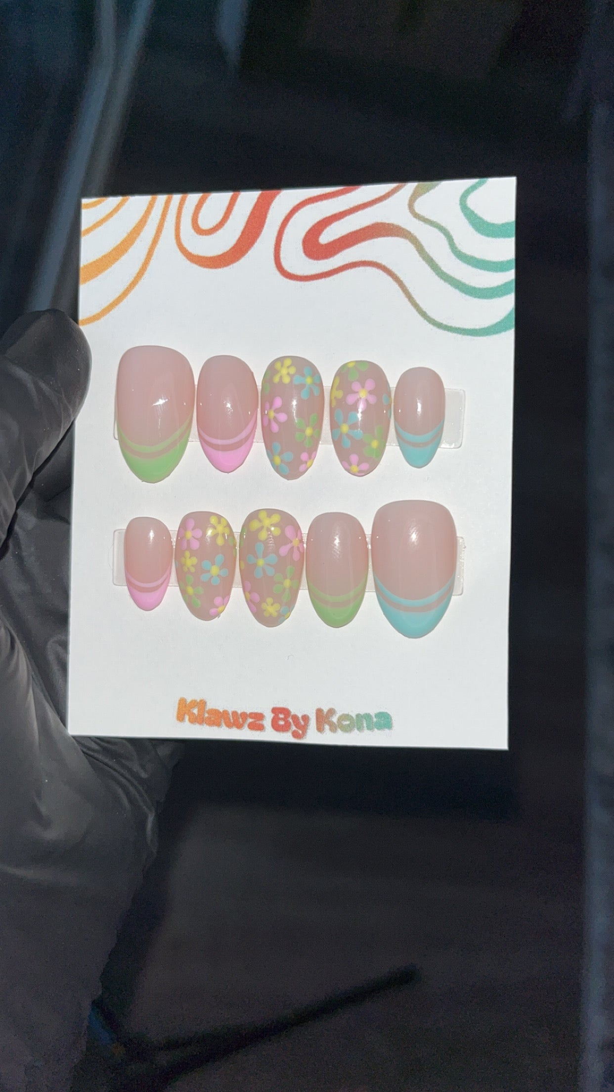 Pastel Bloom Nails