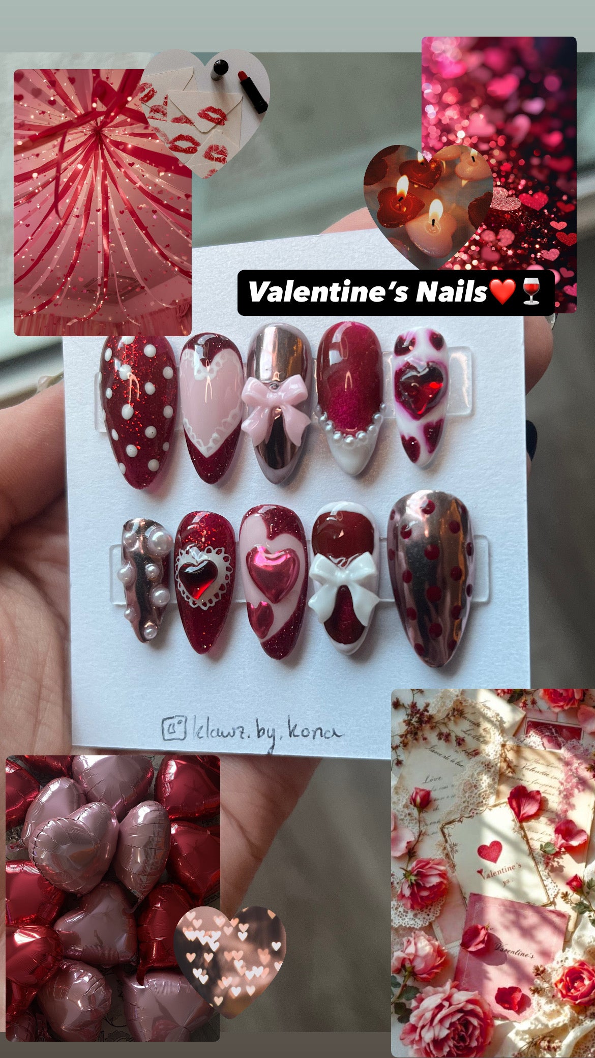 Valentine’s Nails