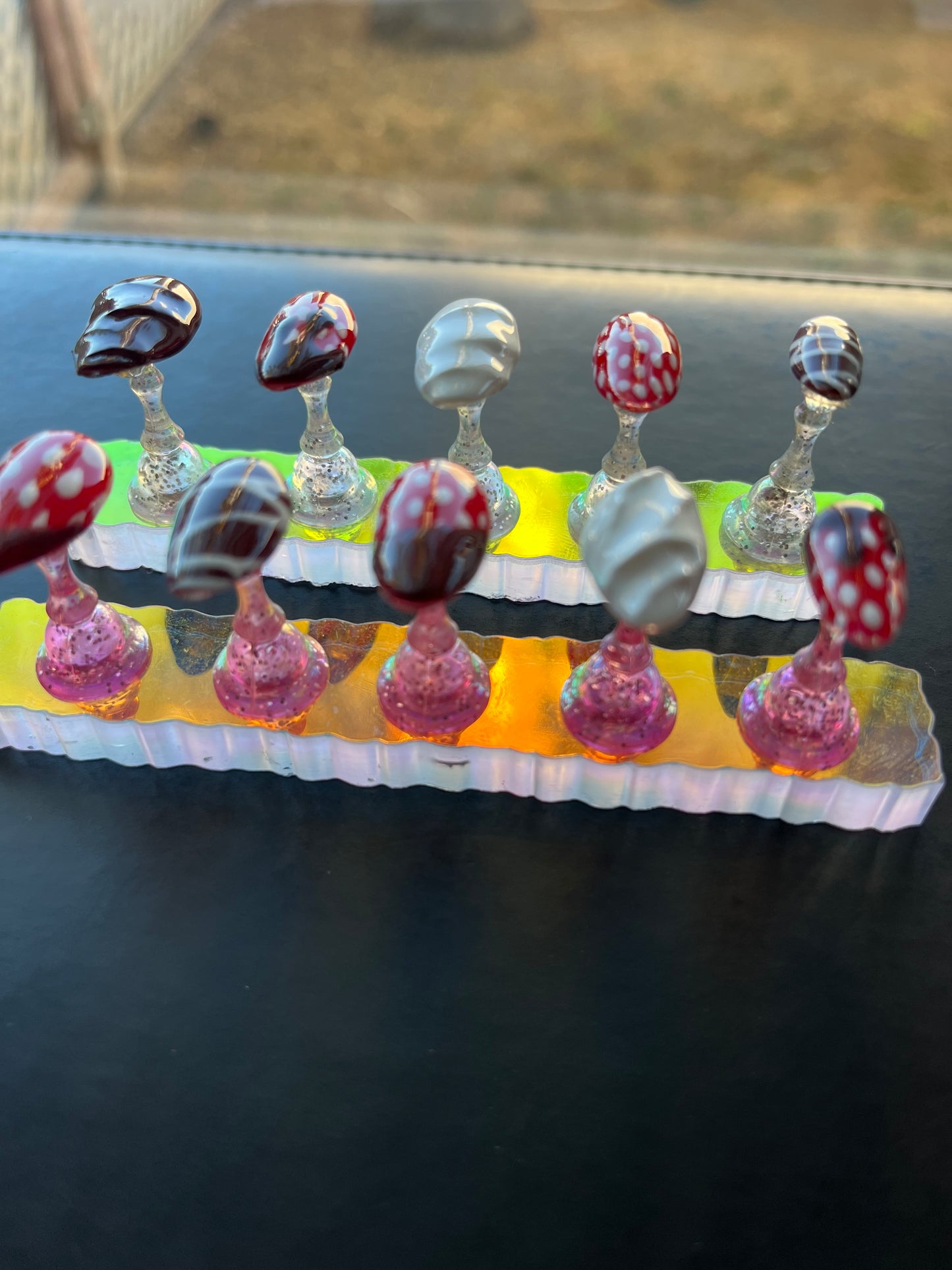 Choco-Strawberry Nails