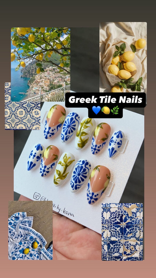 Greek Tile Nails
