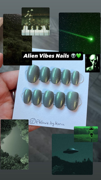 Alien Vibes Nails