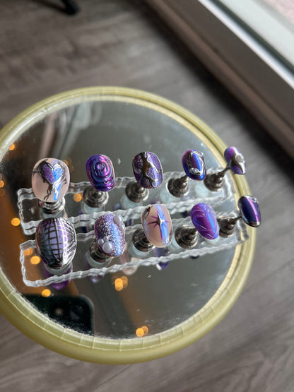 Galaxy Disco Nails