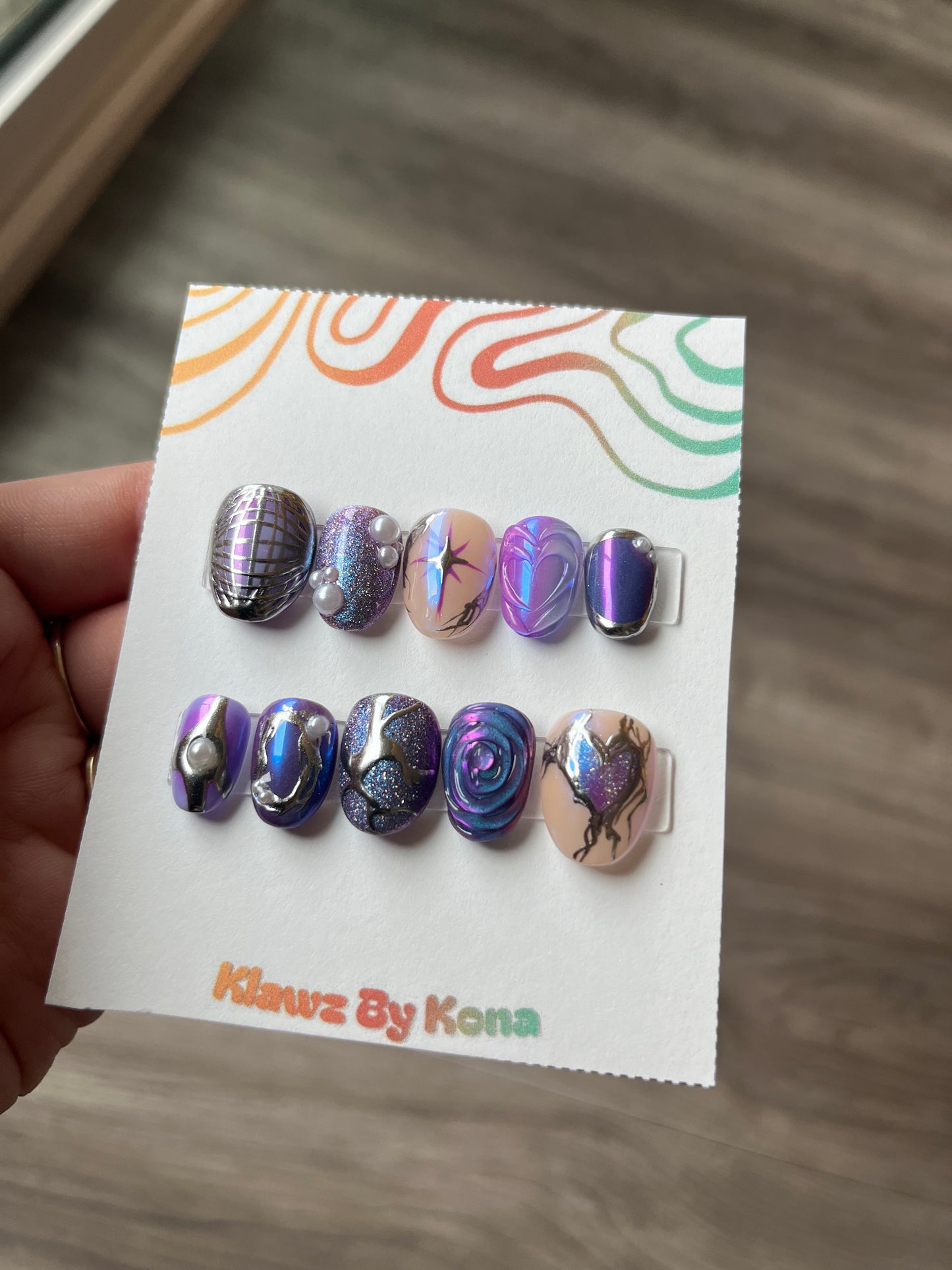 Galaxy Disco Nails