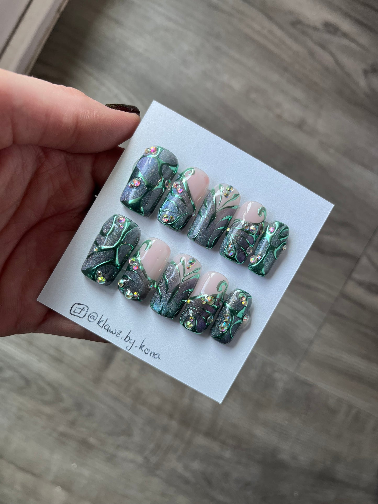 Glistening Fairy Nails