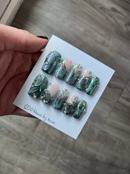 Glistening Fairy Nails
