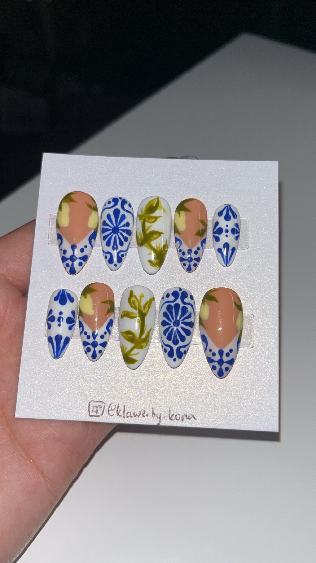 Greek Tile Nails