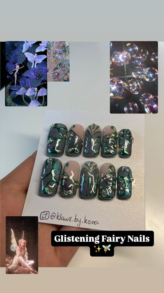 Glistening Fairy Nails