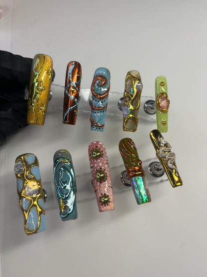(TIER 4) Custom Press-On Nails