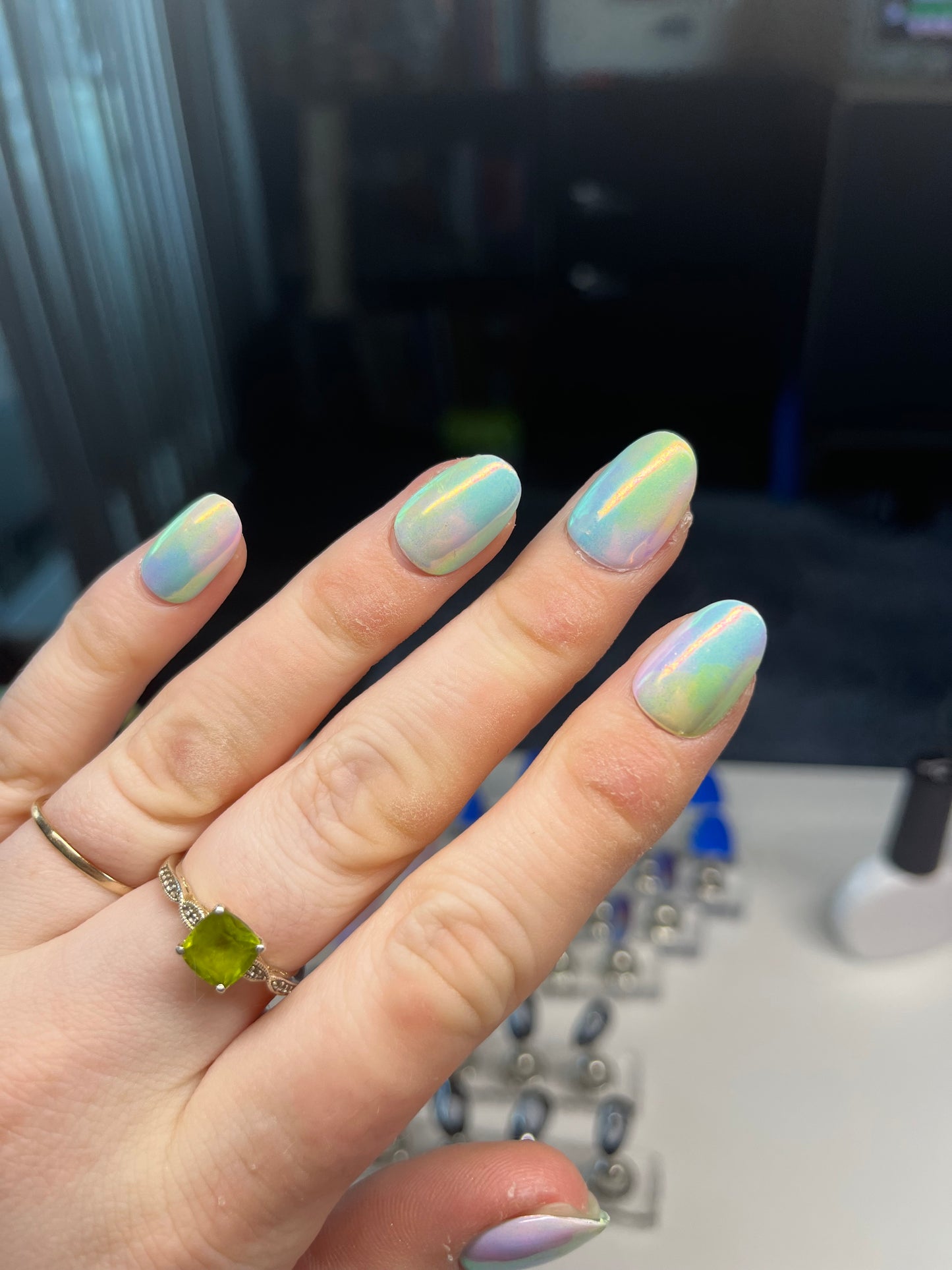 Opalite Nails