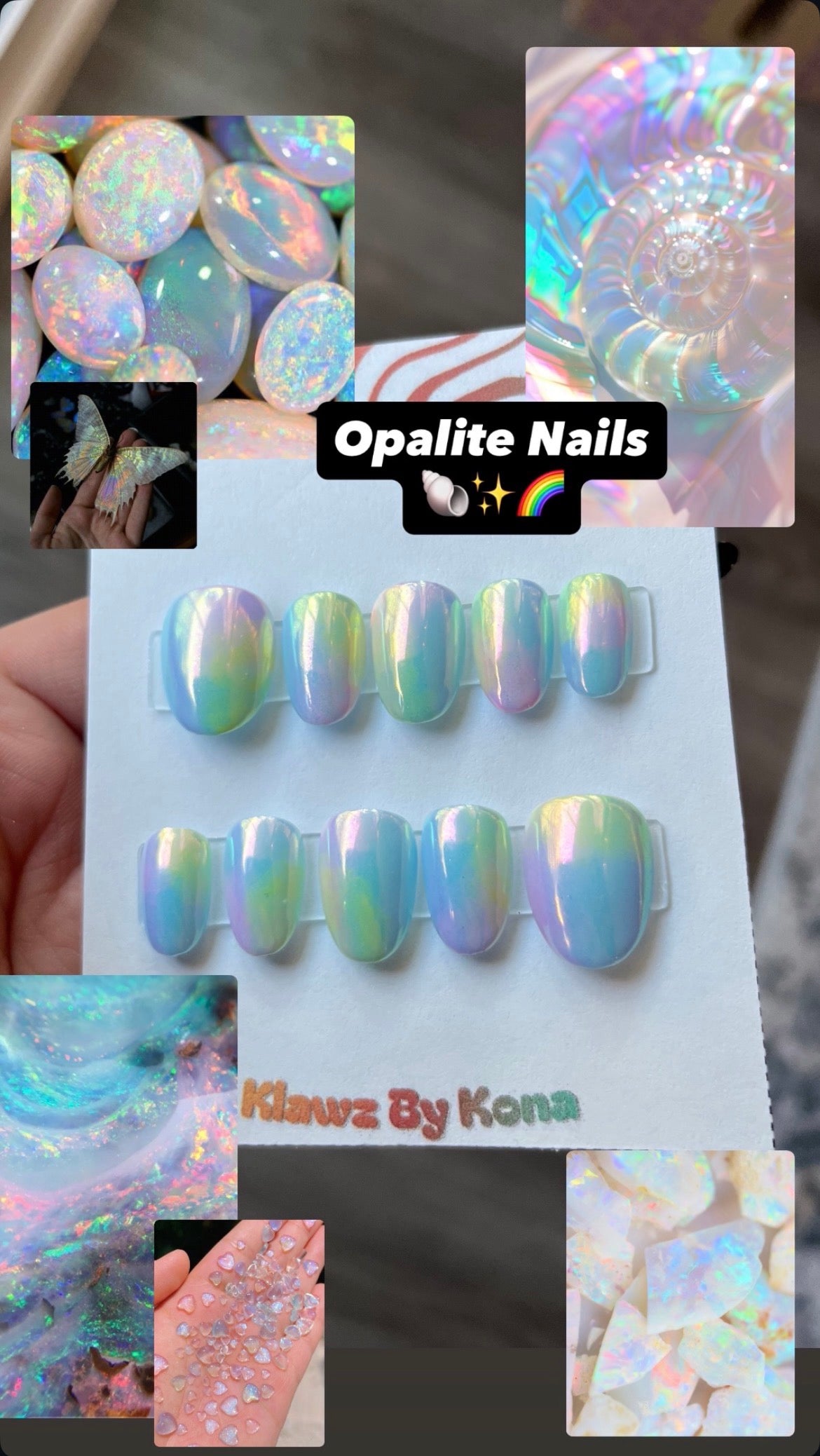Opalite Nails