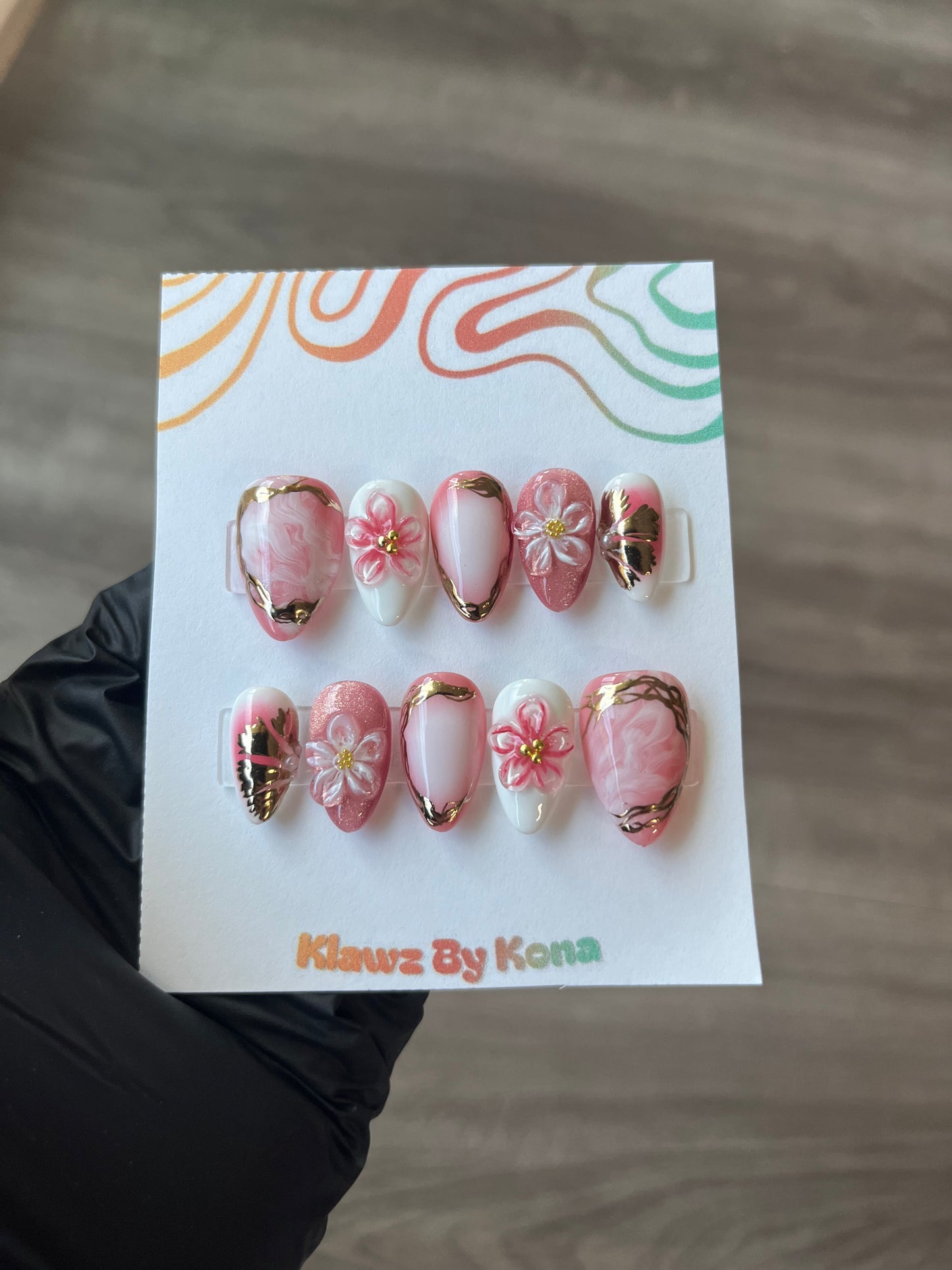Sakura Silk & Gold