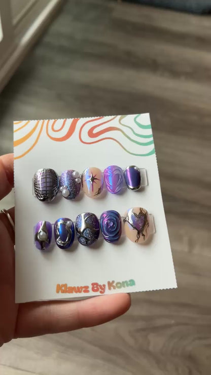 Galaxy Disco Nails