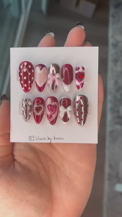 Valentine’s Nails